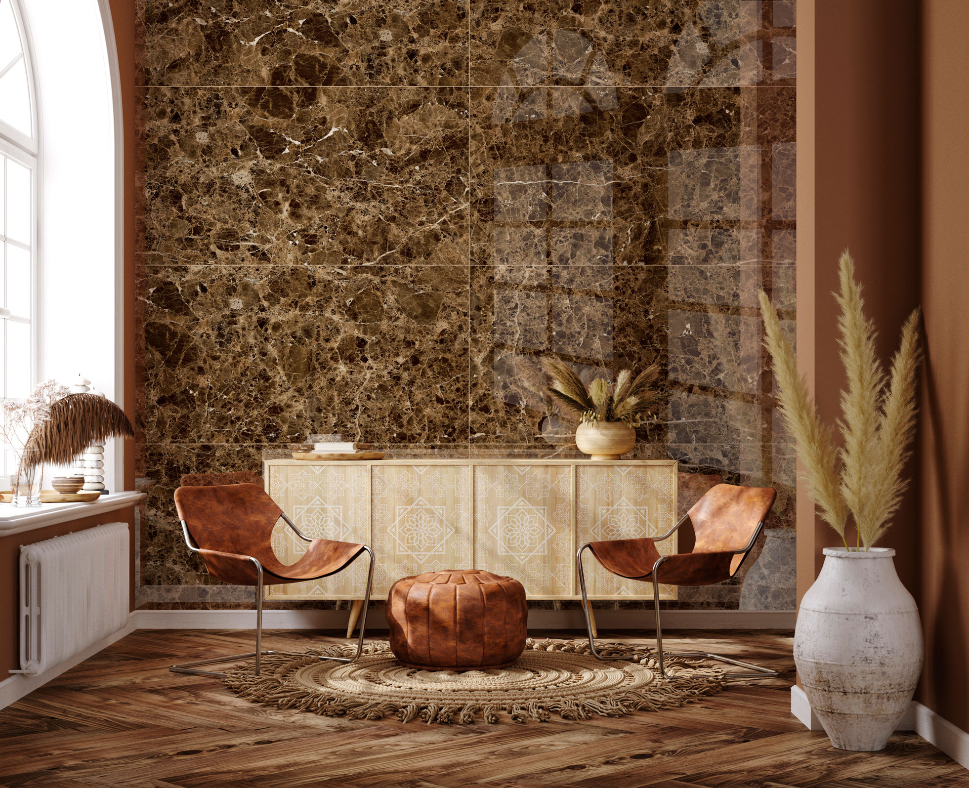 Керамогранит коллекция Dark Emperador_GT фото 1